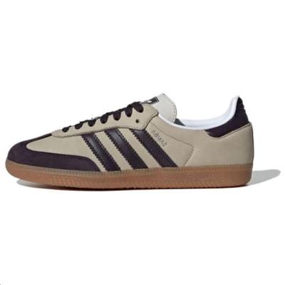 Womens Samba OG Putty Grey Women Sneakers Aurora-Black Silver-Metallic IE5835