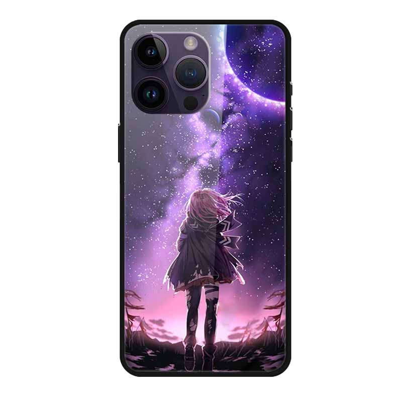 Glass Back Cover For iphone 16 Pro Max Phone Case 16Pro Max Hard Tempered Glass Case For iphone 15 Pro Max Case Soft TPU Bumper
