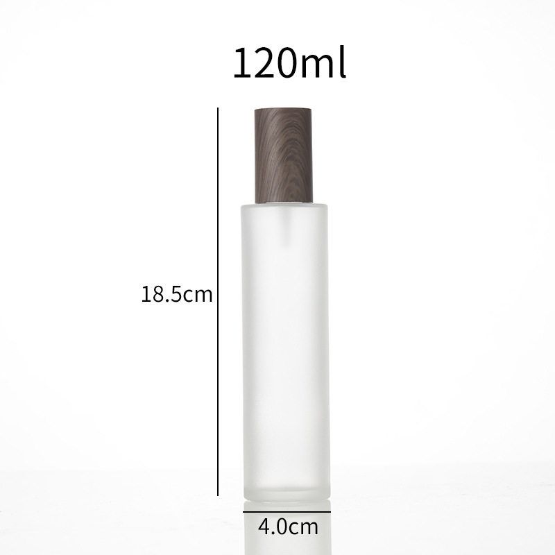 Frosted Wood Grain Cover Cream Bottle Cream Bottle Lotion Bottle Spray Bottle Storage Bottle Pump Bottle Storage Bottle Silk Screen Gilding