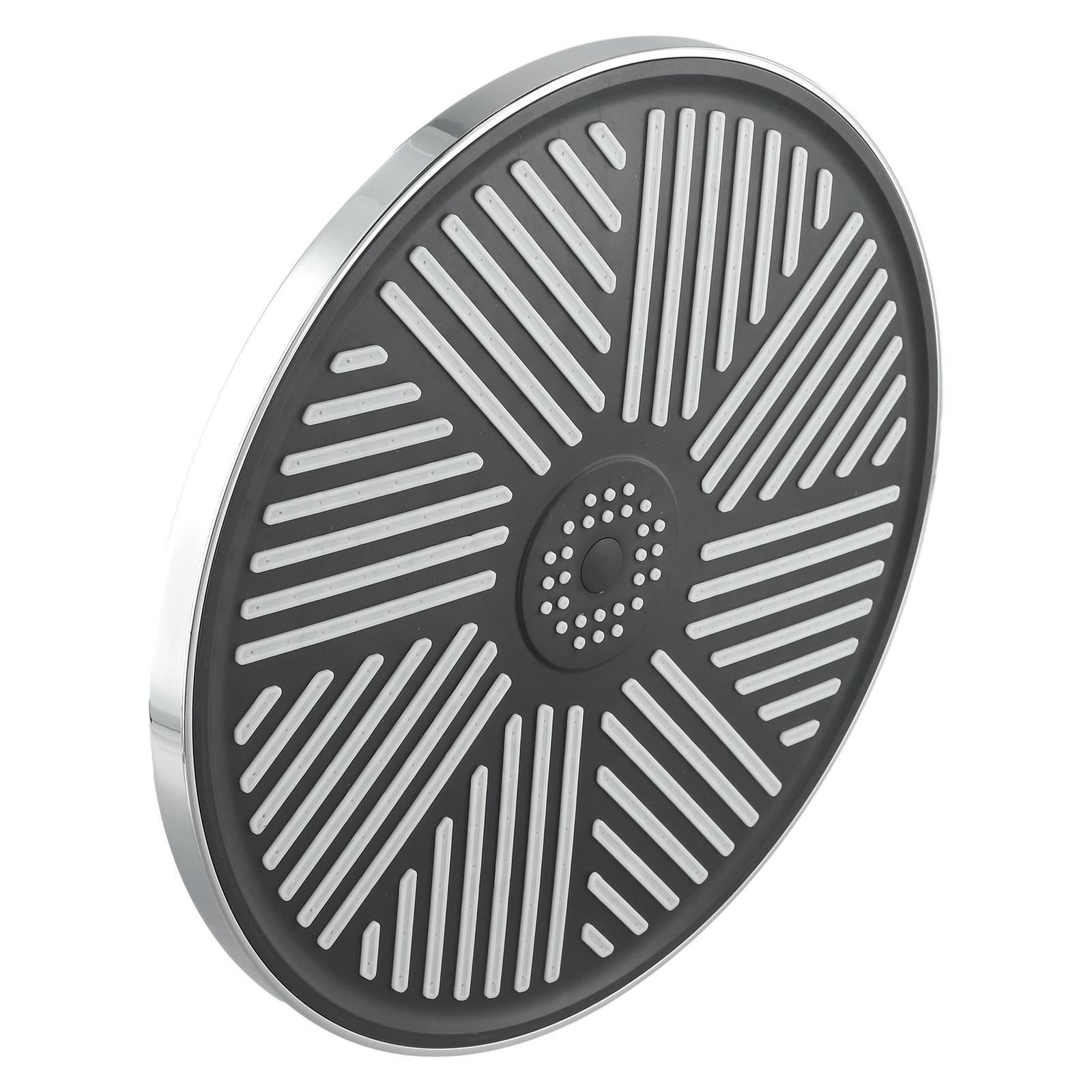 Дюймовая дождевая душевая лейка Съемная Высокое давление Дюймовое давление Дождевая душевая лейка