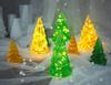 Silicone Mold Epoxy Mold Christmas Tree Hand-made Mold Small Night Light Table Creative Mirror Silicone Mold Candle Holder