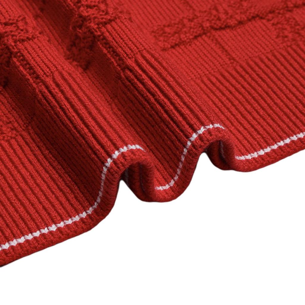 Fila Solid Color Crew Neck Pullover Sweater Women Sweater Light-Raspberry F11W411405F-RD