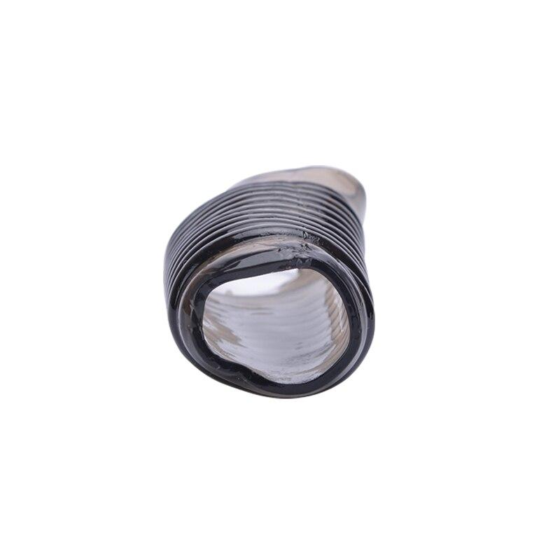 Bondage Sett Voksen Sexleketøy Passer for kvinnelige parspill Fetish Silikon Cock Ring Begrensning Flirting Butt Plug