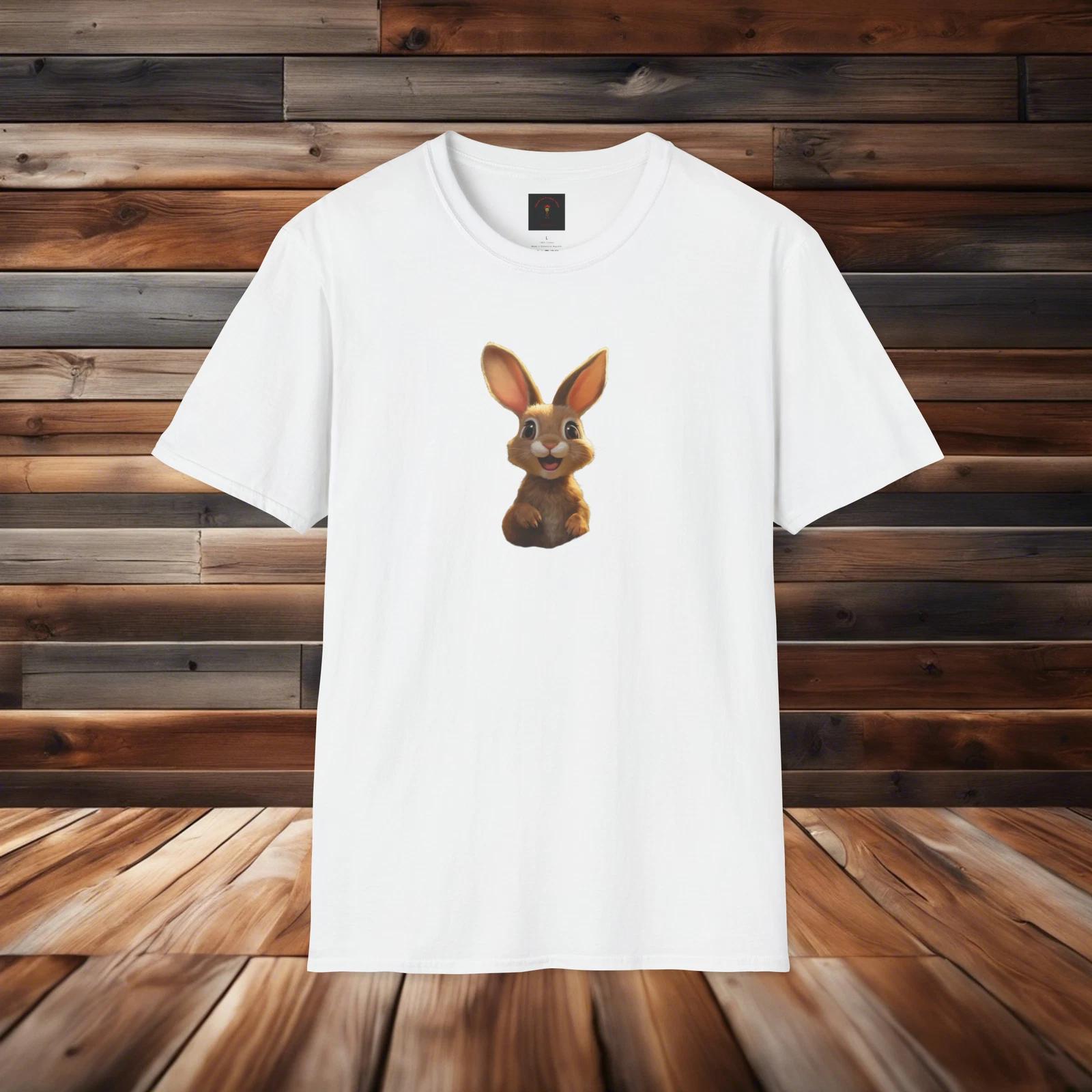 Rabbit Unisex Softstyle T-Shirt S