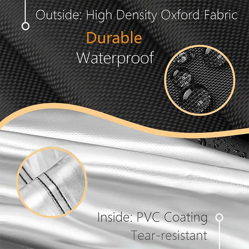 Patio Furniture Cover Waterproof - Oxford Fabric Swing Chair Cover, Various Sizes