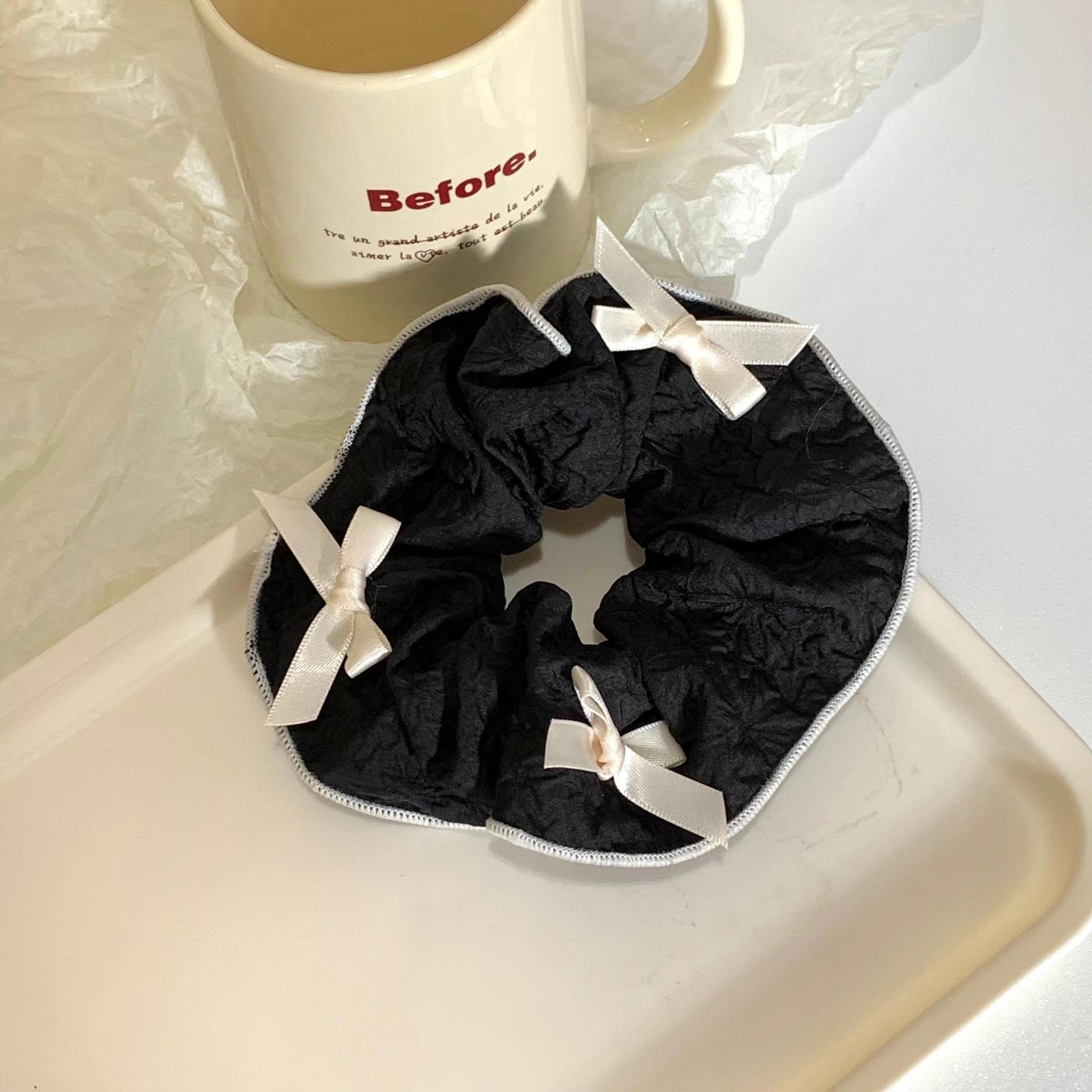 

Пышный держатель для хвоста, резиновые резинки для волос, атласный бант, скранчи, резинка для волос, женские, для девочек, корейские аксессуары для волос