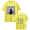 Camila Cabello Yours.C Tour 2025 T Shirt Unisex Women Summer Aesthetic Fashion T-shirt Tops 100% Cotton Oversized Tshirt Streetwear