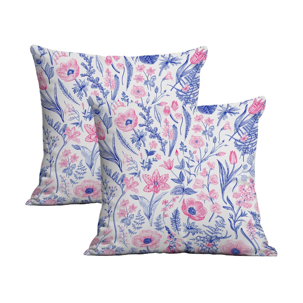 New American Retro Floral Pillowcases Various Styles of Cushions Pillowcases Home Decoration