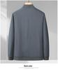 Men's High-Quality Wrinkled Jacket - 2026 Spring/Autumn Stand Collar Casual Style