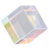 Dichroic   Prism Colorful Glass   Prism for Physics Tching Resrch Decoration Art Education