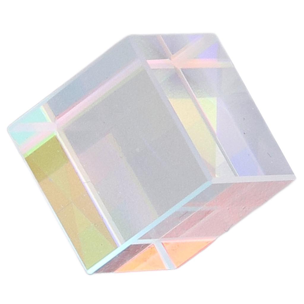 Dichroic   Prism Colorful Glass   Prism for Physics Tching Resrch Decoration Art Education
