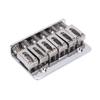Guitar Bridge 6 String Top Loading Design Adjustable Electric Instrument Replacement PartsSilver for M00877