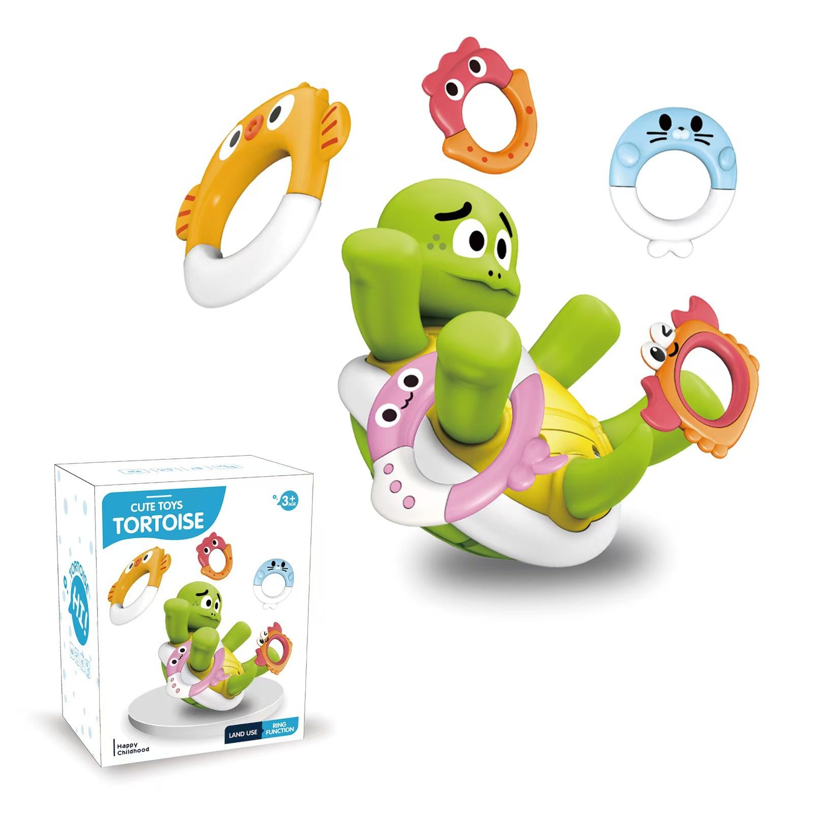 Automatic Electric Water Spraying Turtle Bath Toys for Toddlers Kids Swimming Pool Bathtub Water Play Toy Set for Children