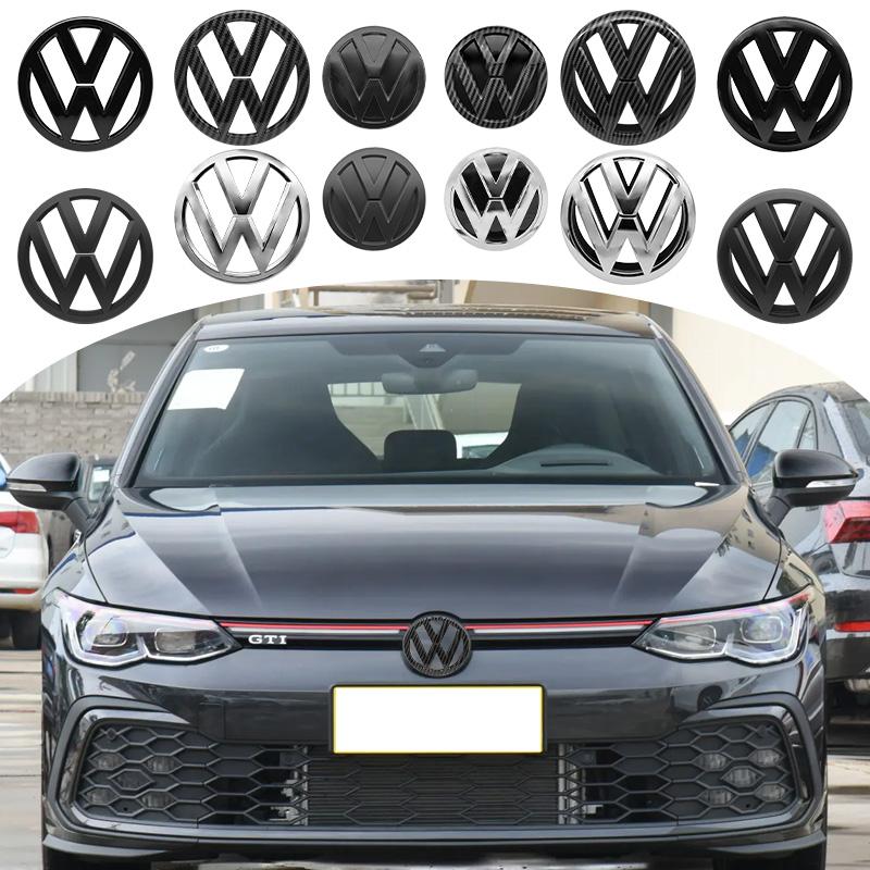 1Pcs VW 3D Car Cover Front Grille Badge Rear Trunk Emblem Decals Accessories For Volkswagen Golf 7 7.5 MK7 MK7.5 GTI R Rline GTD