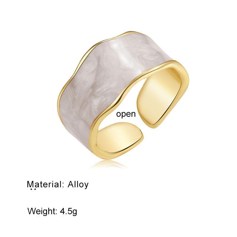 2023 Women's Fashion Personality Charm Accessories Lovely Opening Art Elegant Ring Adjustable