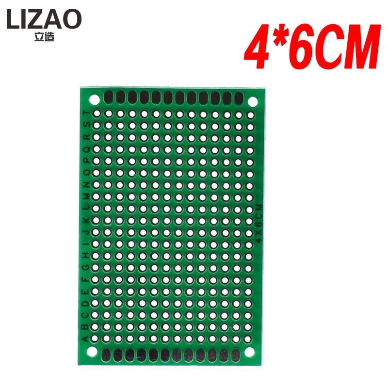 9x15 8x12 7x9 6x8 5x7 4x6 3x7 2x8 cm Doppelseitig Prototyp DIY Universal Gedruckte Schaltung PCB Platine Protoboard Für Arduino