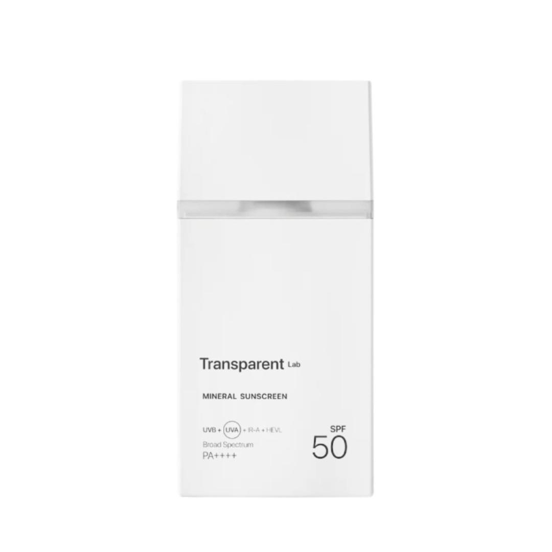 

Transparent Lab Mineral Sunscreen SPF50+ PA+++ 100 ml - mineralny krem przeciwsłoneczny