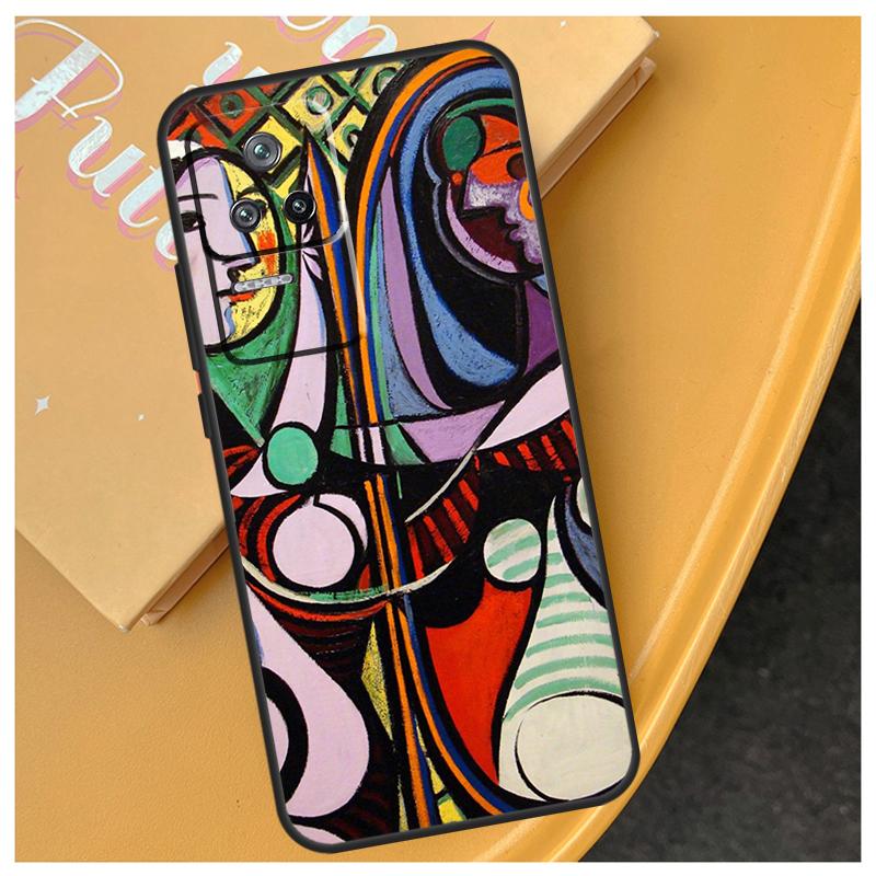 Picasso Abstract Art Painting Funda For Xiaomi 17 Pro Max 15 14 Ultra 13T 14T 15T POCO X7 Pro X5 X6 F6 F5 F7 F8 Ultra Case