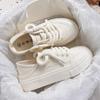 Small White Shoes Women's Autumn Canvas Shoes  Breathable Shoes with Skirts  Half-dragged Pedal Women's Shoes