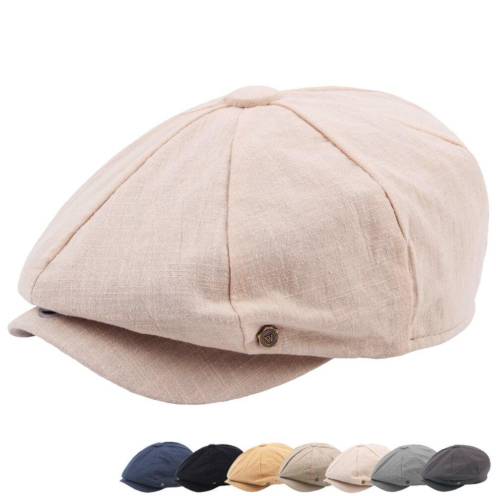 Buy Octagonal Hat Autumn Winter Male 