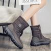 2025 New Winter Platform Boots Women Snow Boots Thick Plush Waterproof Botines Plus Size Female Warm Shoes Botas Mujer WSH3719