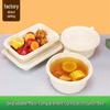 SaiKeYou 1100ML Four-Compartment Disposable Food Containers with Lids