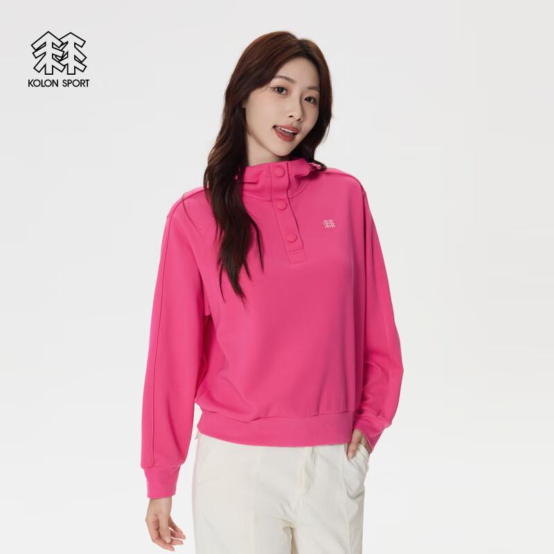 KOLON SPORT Women s Outdoor Camping Print Hooded Sweatshirt XS