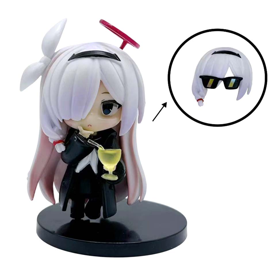 In Stock Blue Archive Plana Arona Figure PVC Anime Collect Anime Characters Ornaments Cute Cartoon Festival Christmas Gift