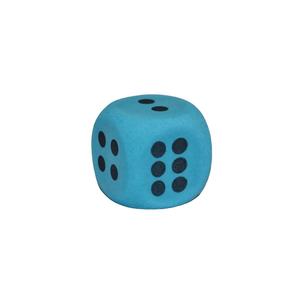 8cm EVA Rounded Corner Foam Dice - Six-Sided, 3.8cm Square