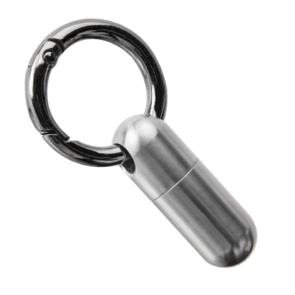 Sealed Design Keychain Pill Case Waterproof Portable Pill Organizer Outdoor Activities