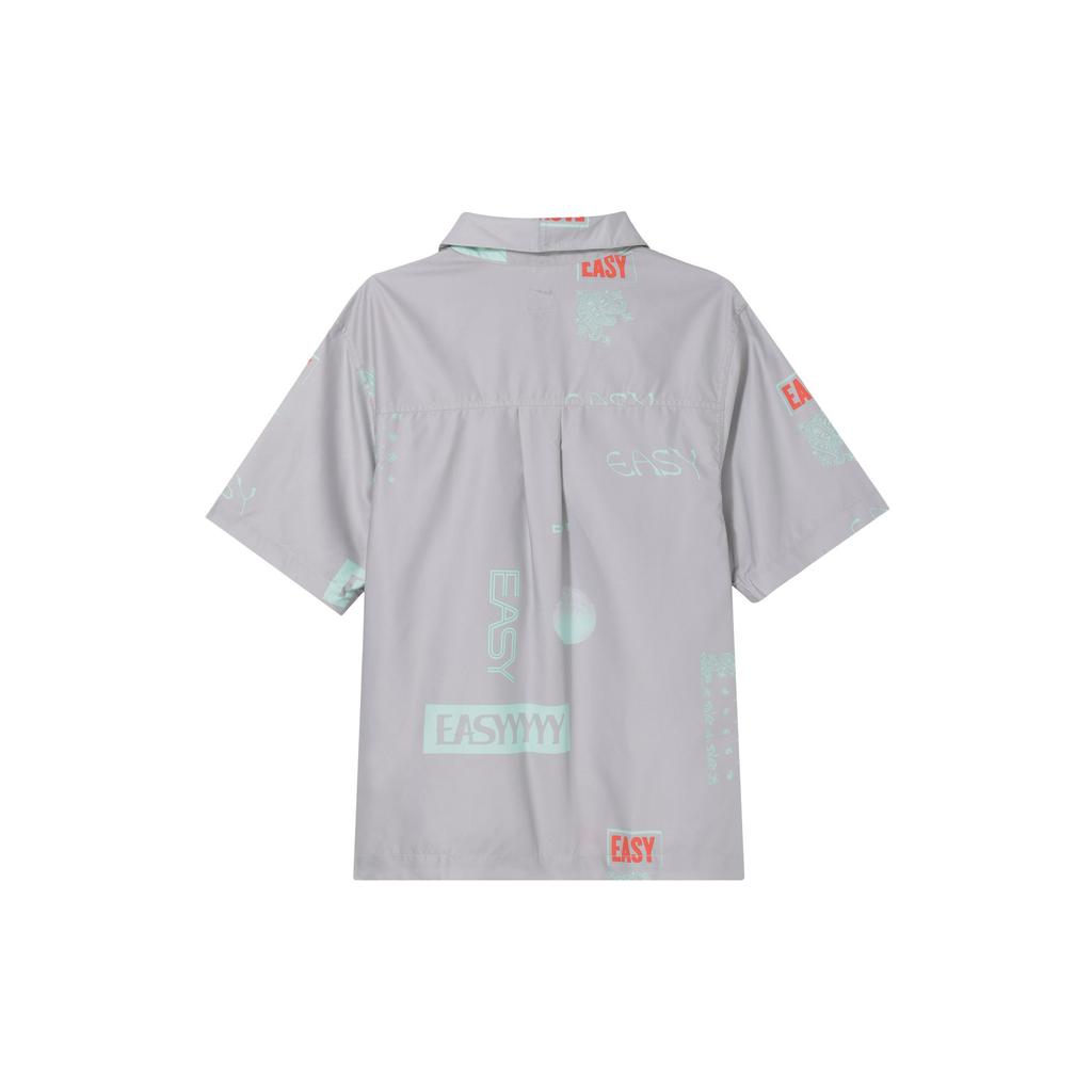 Nike Shirts Men's Mist Gray Lapel Moderate Other DO4024-097