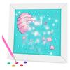 Diamond Art Kits for Kids Crafts for Girls 8-12 Diamond Art Painting with Wooden Frame Arts and Crafts for Kids Ages4-6 8-10 GEM Art Supplies