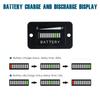 Runleader 36V LED Battery Power Indicator,Battery Charge & Discharge Display,Applicable to Lead Acid Battery Powered Golf Cart Forklift Lawn Mower