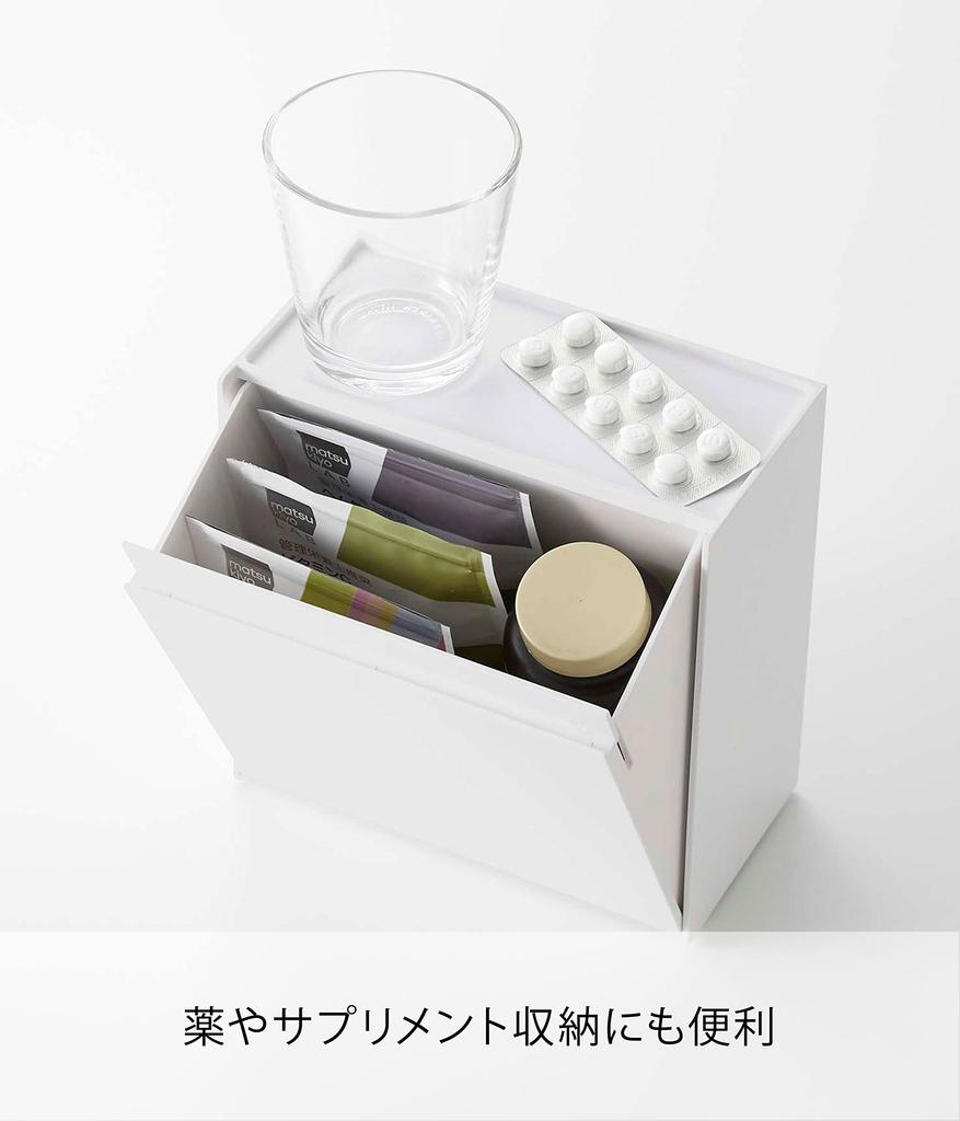 Магнитная подставка Yamazaki для моментальных стиков Может быть размещена рядом с холодильником или чаем Может использоваться как держатель 5768, Белый, Прибл. Ш17ХГ8.7~15ХВ17.2см, Башня,