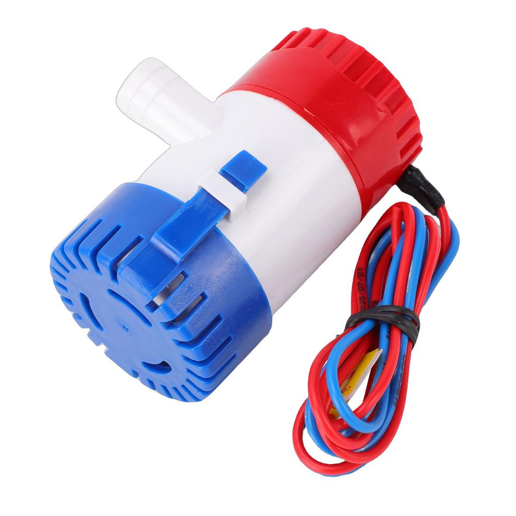 Automatic Boat Bilge Water Pump 12V 350GPH Quiet Motor Submersible Bilge Pump 3 4 Inch Outlet