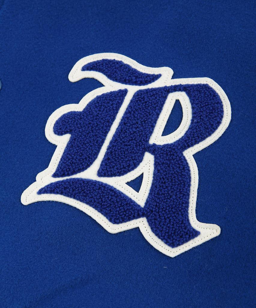 Raw Lab R Old School Heavy Varsity Jacket (Blue)