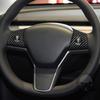 Carbon Fiber Interior Steering Wheel Button Cover Trim For Tesla Model Y/3 17-22