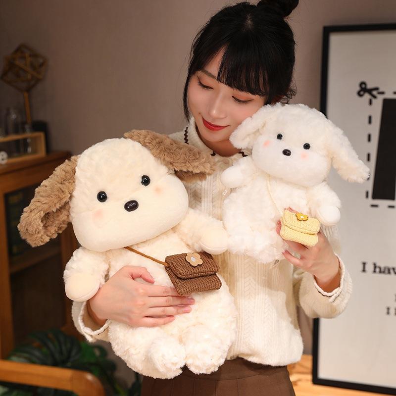 Puppy Plush Toy Doll To Comfort and Sleep Companion Small Doll Doll Rag Doll Birthday Gift