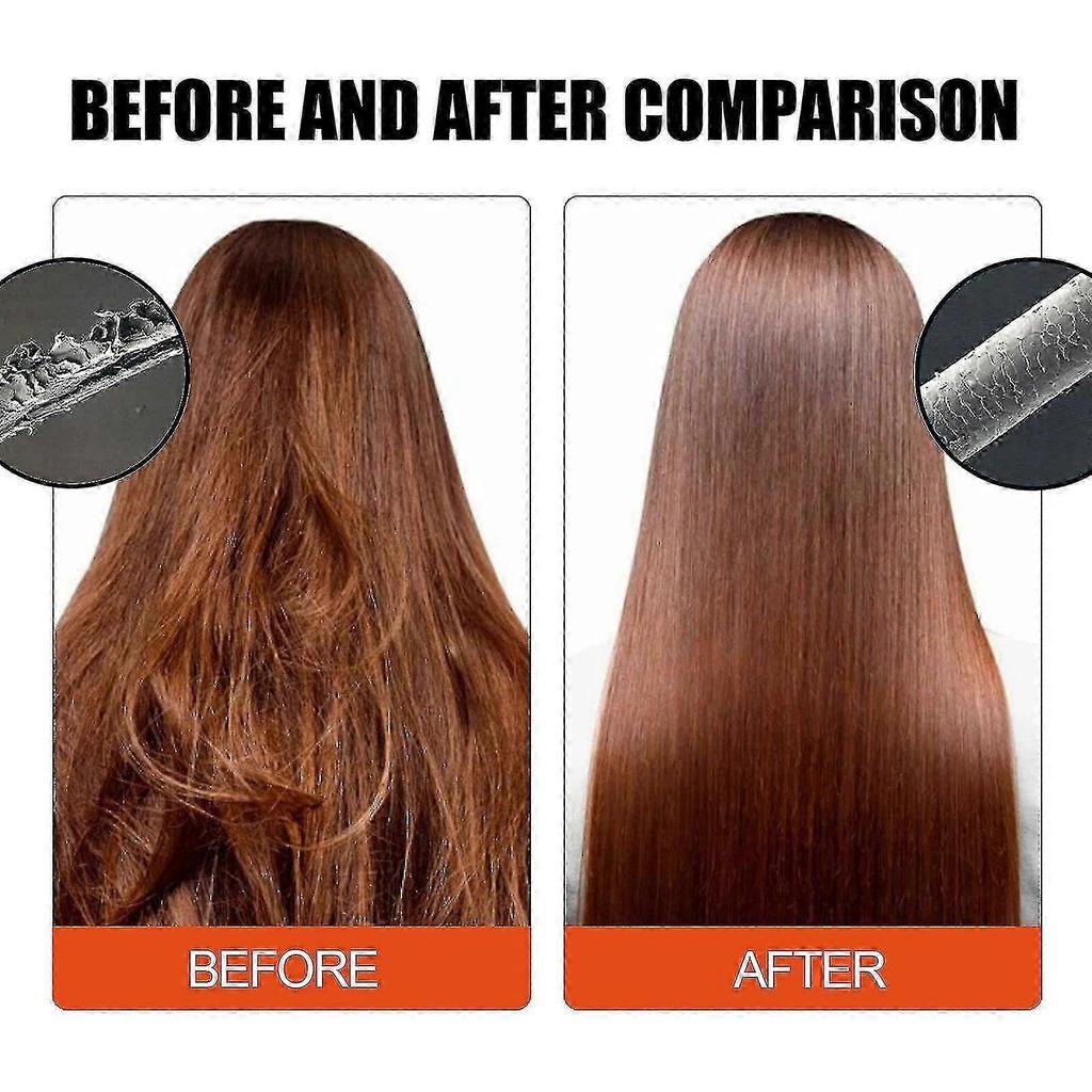 Eelhoe Protein Correction Straightening Cream Hair Care Free Straightening Hair Smoothing Frizz Repair Damaged Softener