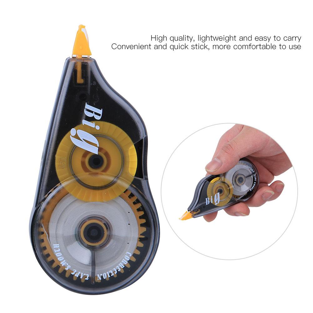 6Pcs Correction Tape Resin Large Capacity Students Stationery School Supplies 12 Meters Length