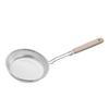 1Pcs Large Slotted Spoon Stainless Steel Skimmer with Extended Handle for Fried Food Soup Straining Kitchen Tool