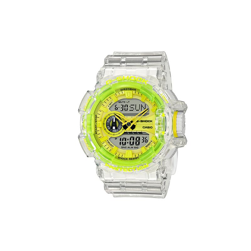 Casio watch series-GAGMA classic pointer dual display dial, quartz movement, resin strap, Japanese and Korean watch, GA-400SK-1A9PRS&GMA-S120SR-7A