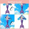 Mermaid Themed Triangular Kite With Polyester Material For Kids And Outdoor Play