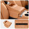 Car Center Console Armrest Cushion For MINI COOPER COUNTRYMAN Storage Bag 2 Cup Holder Tissue Bag Armrest Heightening Pad Cover