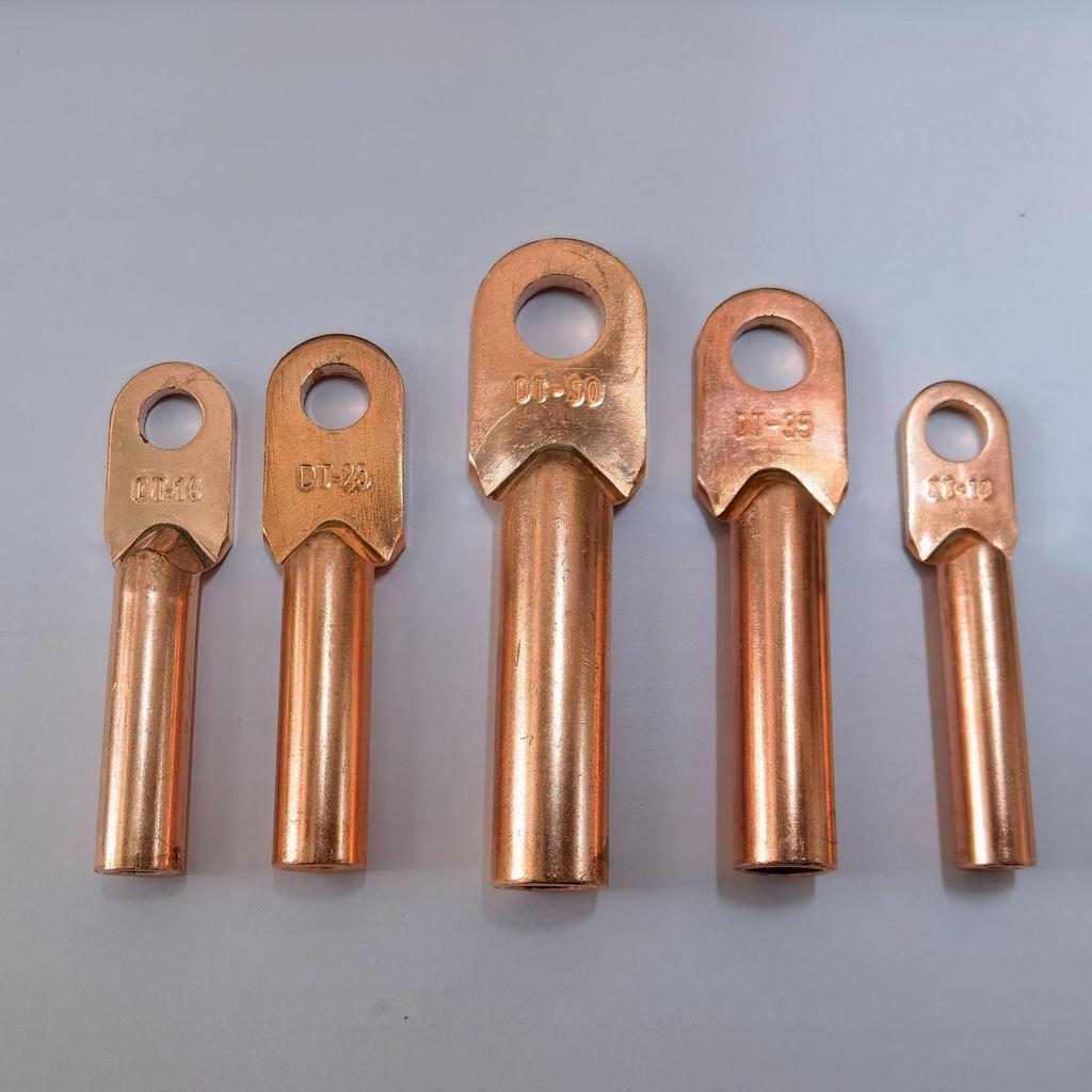 Purple Copper DT Wire Lug 10-800 with Thickened National Standard Terminal Block and Oil Stopper