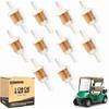 10L0L Fuel Filters for Lawn Mower Fuel Filter for 1/4" and 5/16" Fuel Line, Repl