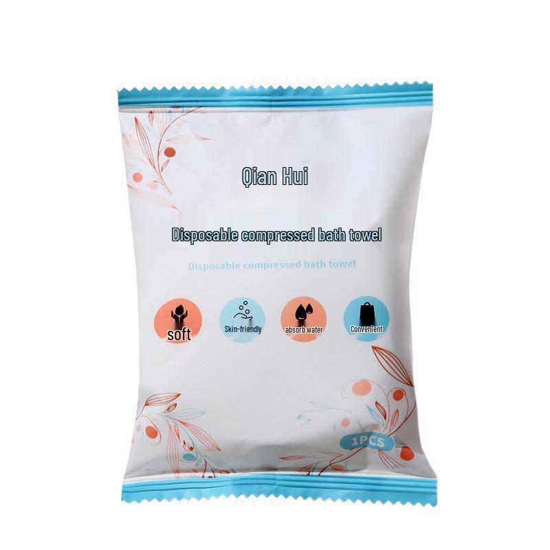 Tragbare Verdickte Einweg-Make-up-Entfernungstücher - Kleine Quadratische Komprimierte Gesichtstücher für Reisen