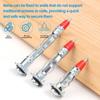 Red Pointed Expansion Rivets Cross Screws Galvanized Steel Hollow Walls Driven Anchoring Metal Fasteners Woodworking Bolt Sets