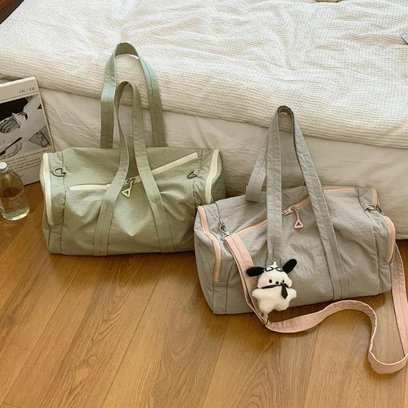 Large capacity Oxford hot sale travel bag solid zipper versatile casual shoulder soft popular crossbody bag