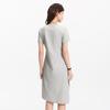 Semir Women's Slimming Knot Slit T-Shirt Dress